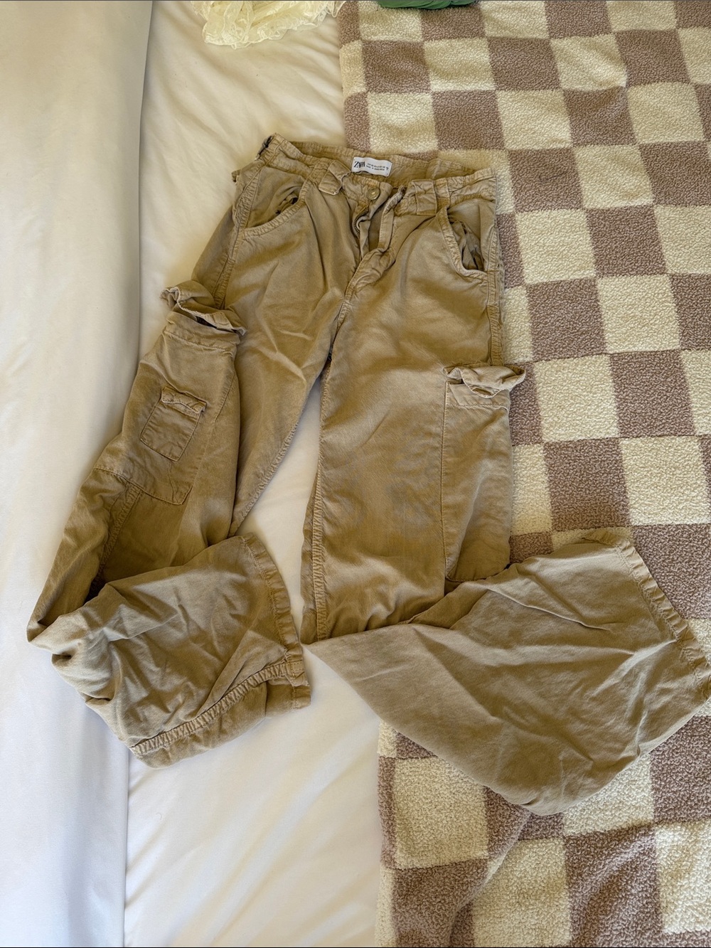 ZARA Light Khaki Pants